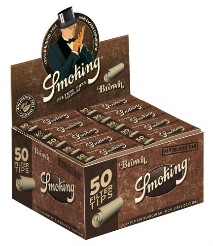 Box smoking brown tips - smoking,