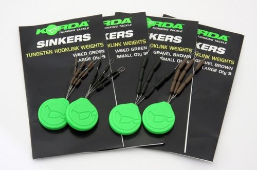 Korda sinkers brown medium - sinkers, gr.