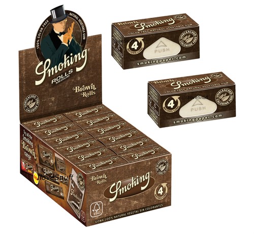 Smoking brown rolls - rolls, box