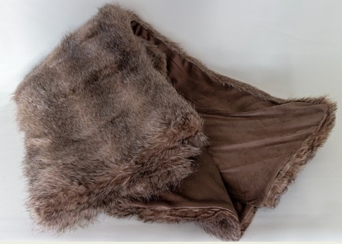 Felldecke kunstfell brown - kunstfell, bear
