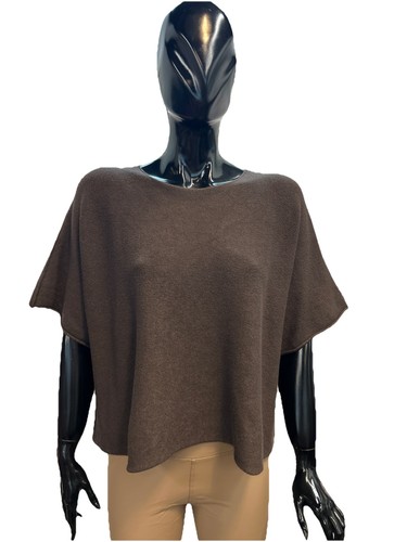 Damen pullover kurz arm brown - arm,