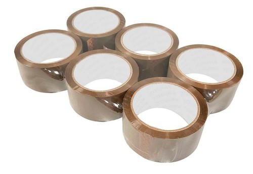 Transparent braun paketband - transparent,