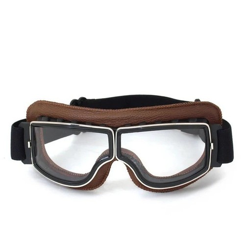 Motorcycle goggles for glasses